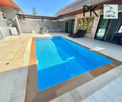 8R0329 ให้เช่า pool villa 2ห้องนอน 3ห้องน้ำ ราคา 45,000/เดือน โซนฉลอง