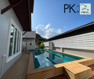 8R0334 This pool villa 3 bedroom 4 bathroom 60,000/month at Chalong