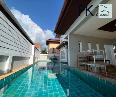 8R0334 This pool villa 3 bedroom 4 bathroom 60,000/month at Chalong