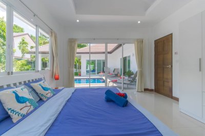 8R0336 ให้เช่า pool villa 4 ห้องนอน 3 ห้องน้ำ ราคา 110,000/เดือน โซนฉลอง