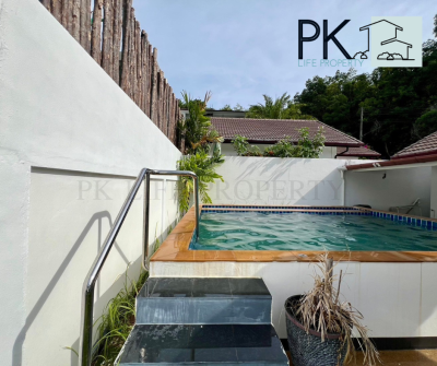 8R0349 pool villa for rent 2bedroom 2bathroom 38,000/month in chalong