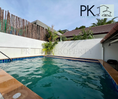 8R0349 pool villa for rent 2bedroom 2bathroom 38,000/month in chalong