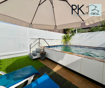 8R0349 pool villa for rent 2bedroom 2bathroom 38,000/month in chalong
