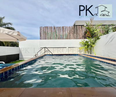 8R0349 pool villa for rent 2bedroom 2bathroom 38,000/month in chalong