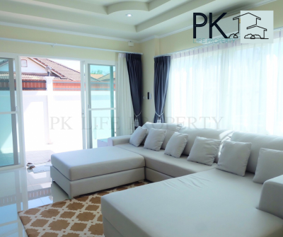 8R0352 ให้เช่า pool villa 4 ห้องนอน 5 ห้องน้ำ ราคา 75,000/เดือน โซนราไวย์