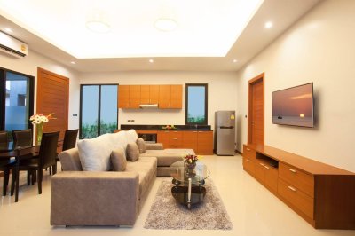 8R0369  This pool villa 2bedroom 2bathroom 60,000/month the house location at Chalong
