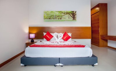 8R0369  This pool villa 2bedroom 2bathroom 60,000/month the house location at Chalong