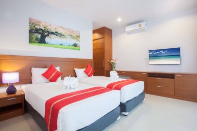 8R0369  This pool villa 2bedroom 2bathroom 60,000/month the house location at Chalong