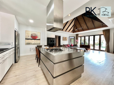 8R0375  This pool villa 3bedroom 3bathroom 100,000/month the house location at Chalong