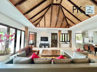 8R0375  This pool villa 3bedroom 3bathroom 100,000/month the house location at Chalong