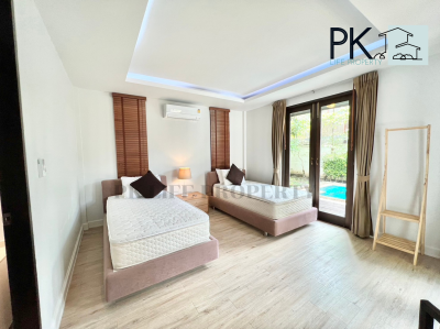 8R0375  This pool villa 3bedroom 3bathroom 100,000/month the house location at Chalong