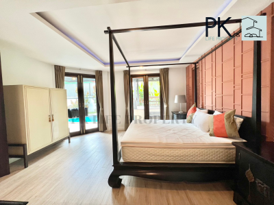 8R0375  This pool villa 3bedroom 3bathroom 100,000/month the house location at Chalong