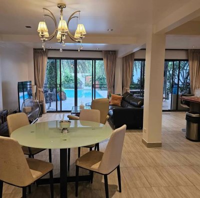 8R0380 This pool villa 3bedroom 3bathroom 90,000/month at Chalong