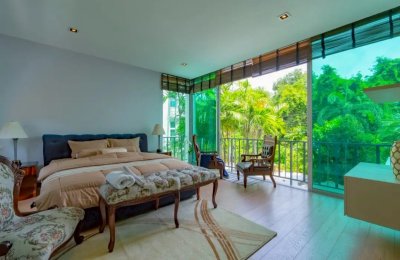 8R0756 Pool villa for rent 4 bedroom 6 bathroom 115,000/month at chalong