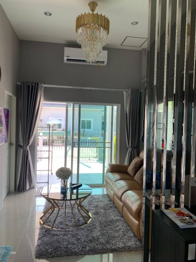 8R0389 ให้เช่าบ้านเดี่ยวชั้นเดียว 2 ห้องนอน 2 ห้องน้ำ ราคา 25,000/เดือน โซนฉลอง