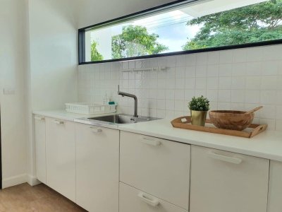 8R0392  This pool villa 3 bedroom 3 bathroom 75,000/month at Chalong have fully furnished
