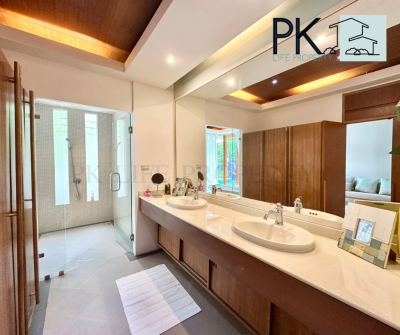 8R0411 ให้เช่า pool villa 3ห้องนอน 3ห้องน้ำ ราคา 120,000/เดือน โซนฉลอง