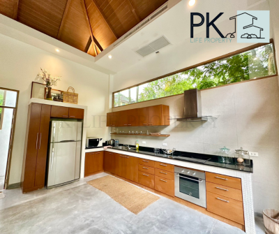 8R0411 ให้เช่า pool villa 3ห้องนอน 3ห้องน้ำ ราคา 120,000/เดือน โซนฉลอง