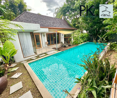 8R0411 ให้เช่า pool villa 3ห้องนอน 3ห้องน้ำ ราคา 120,000/เดือน โซนฉลอง
