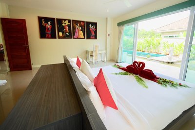 8R0417 ให้เช่า pool villa 2 ห้องนอน 2 ห้องน้ำ ราคา 95,000/เดือน โซนฉลอง