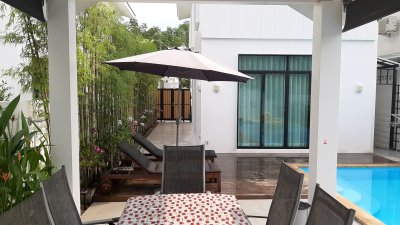 8R0420 Pool villa for rent 3 bedroom 3 bathroom 60,000/month at Chalong