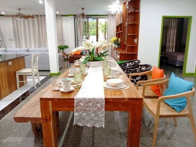 8R0423 ให้เช่า pool villa 4 ห้องนอน 4 ห้องน้ำ ราคา 135,000/เดือน โซนฉลอง
