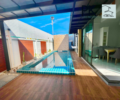 8R0427 ให้เช่า pool villa 3 ห้องนอน 2 ห้องน้ำ ราคา 70,000/เดือน โซนฉลอง