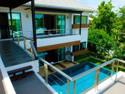 8R0445 ให้เช่า pool villa 3 ห้องนอน 3 ห้องน้ำ ราคา 180,000/เดือน โซนฉลอง