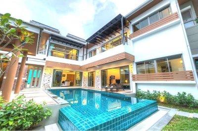 8R0445 ให้เช่า pool villa 3 ห้องนอน 3 ห้องน้ำ ราคา 180,000/เดือน โซนฉลอง