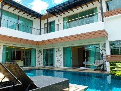 8R0445 ให้เช่า pool villa 3 ห้องนอน 3 ห้องน้ำ ราคา 180,000/เดือน โซนฉลอง