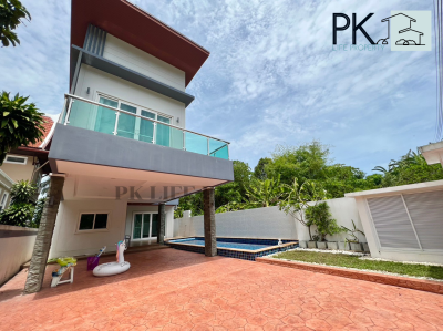 8R0454 ให้เช่า pool villa 4ห้องนอน 3ห้องน้ำ ราคา 80,000/เดือน โซนฉลอง