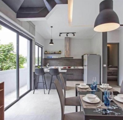 8R0465 ให้เช่า pool villa 3 ห้องนอน 3 ห้องน้ำ ราคา 85,000/เดือน โซนฉลอง