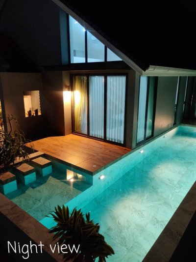 8R0468 ให้เช่า pool villa 2 ห้องนอน 2 ห้องน้ำ ราคา 57,000/เดือน โซนฉลอง