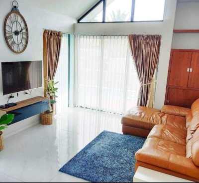8R0468 ให้เช่า pool villa 2 ห้องนอน 2 ห้องน้ำ ราคา 57,000/เดือน โซนฉลอง