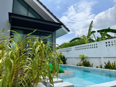 8R0468 ให้เช่า pool villa 2 ห้องนอน 2 ห้องน้ำ ราคา 57,000/เดือน โซนฉลอง