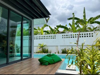 8R0468 ให้เช่า pool villa 2 ห้องนอน 2 ห้องน้ำ ราคา 57,000/เดือน โซนฉลอง