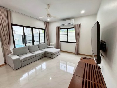 8R0470 ให้เช่า pool villa 3 ห้องนอน 2 ห้องน้ำ ราคา 60,000/เดือน โซนฉลอง