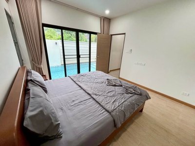 8R0470 ให้เช่า pool villa 3 ห้องนอน 2 ห้องน้ำ ราคา 60,000/เดือน โซนฉลอง