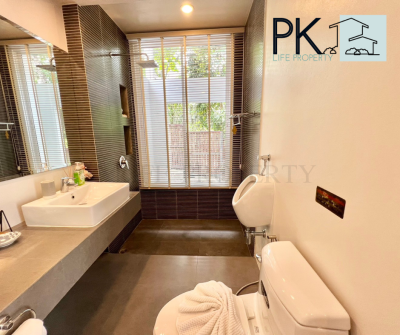 8R0471 ให้เช่า pool villa 3ห้องนอน 3ห้องน้ำ ราคา 120,000/เดือน โซนฉลอง