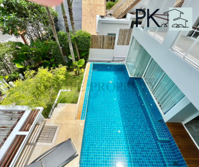 8R0471 ให้เช่า pool villa 3ห้องนอน 3ห้องน้ำ ราคา 120,000/เดือน โซนฉลอง
