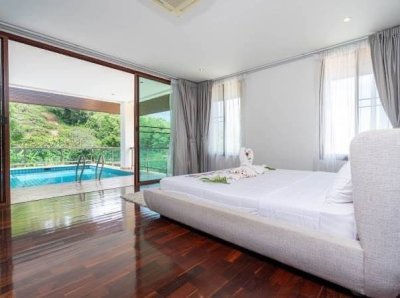 8R0484 seaview pool villa for rent 5bedroom 5bathroom 150,000/month at chalong