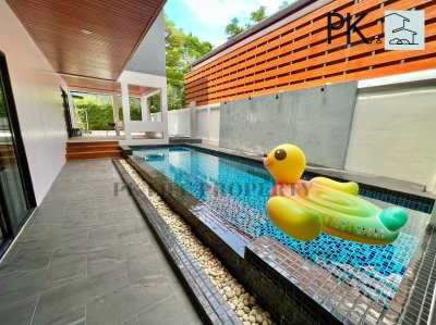 8R0485 Pool villa 3bedroom 3bathroom 130,000/month in chalong