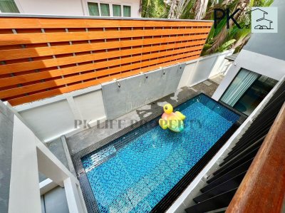 8R0485 Pool villa 3bedroom 3bathroom 130,000/month in chalong