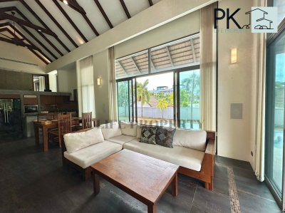 8R0486 ให้เช่า pool villa 2 ห้องนอน 3 ห้องน้ำ ราคา 70,000/เดือน โซนฉลอง