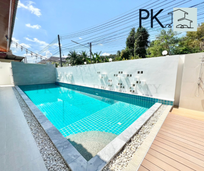 8R0495 ให้เช่า pool villa 3 ห้องนอน 2 ห้องน้ำ ราคา 130,000/เดือน โซนฉลอง