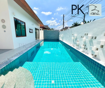 8R0495 ให้เช่า pool villa 3 ห้องนอน 2 ห้องน้ำ ราคา 130,000/เดือน โซนฉลอง