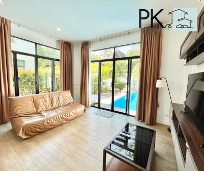 8R0497 ให้เช่า pool villa 3 ห้องนอน 3 ห้องน้ำ ราคาให้เช่า 75,000 ต่อเดือน โซนฉลอง