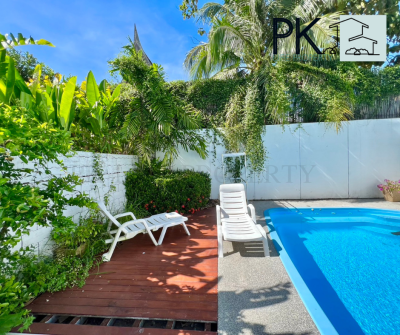 8R0497 ให้เช่า pool villa 3 ห้องนอน 3 ห้องน้ำ ราคาให้เช่า 75,000 ต่อเดือน โซนฉลอง