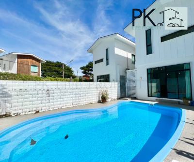 8R0497 ให้เช่า pool villa 3 ห้องนอน 3 ห้องน้ำ ราคาให้เช่า 75,000 ต่อเดือน โซนฉลอง