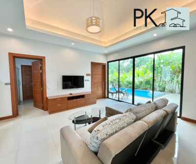 8R0501 Pool villa for rent 2bedroom 2bathroom 65,000/month the house location at Chalong